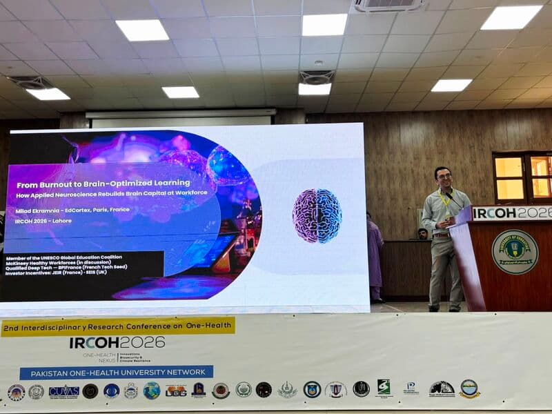 Keynote on brain health at IRCOH 2026 in Lahore