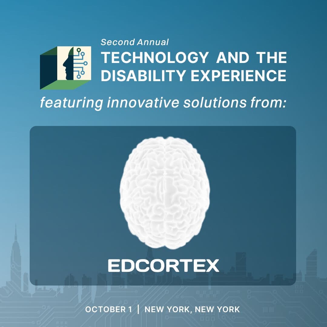 EdCortex joins Technology and the Disability Experience