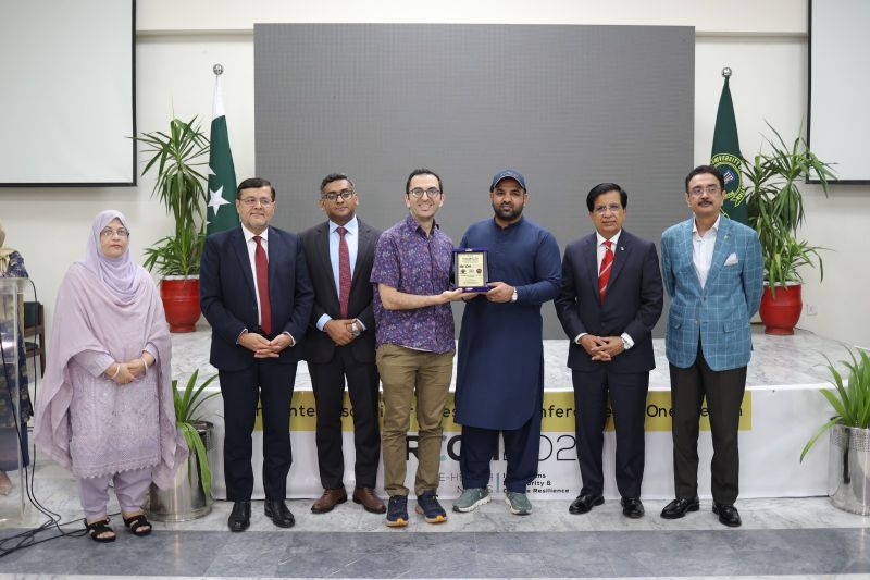 Recognition from Punjab's Higher Education Minister at IRCOH 2026